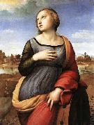 St Catherine of Alexandria RAFFAELLO Sanzio